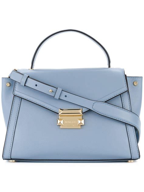 michael kors light blue bag